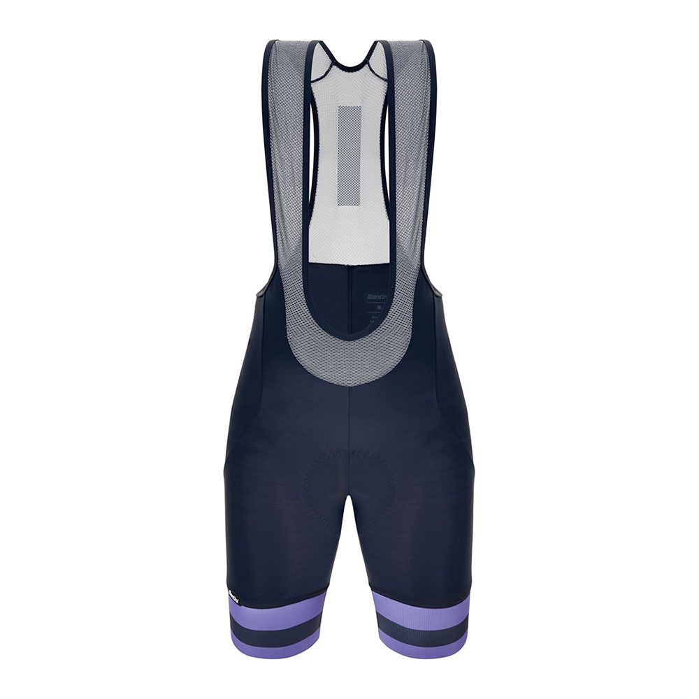 Santini KARMA BENGAL - Cuissard Femme bleu nautica