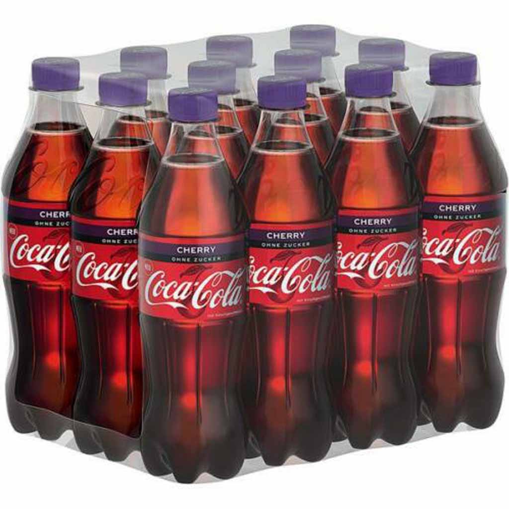 12x Coca-Cola Cherry Zero PET á 0,5L=6L MHD:28.2.25