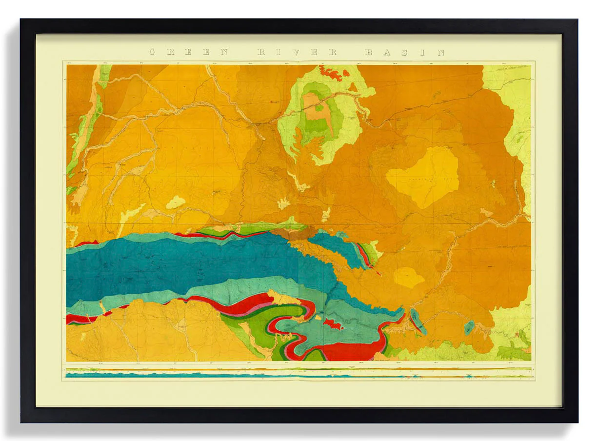 Green River Basin Geologisch