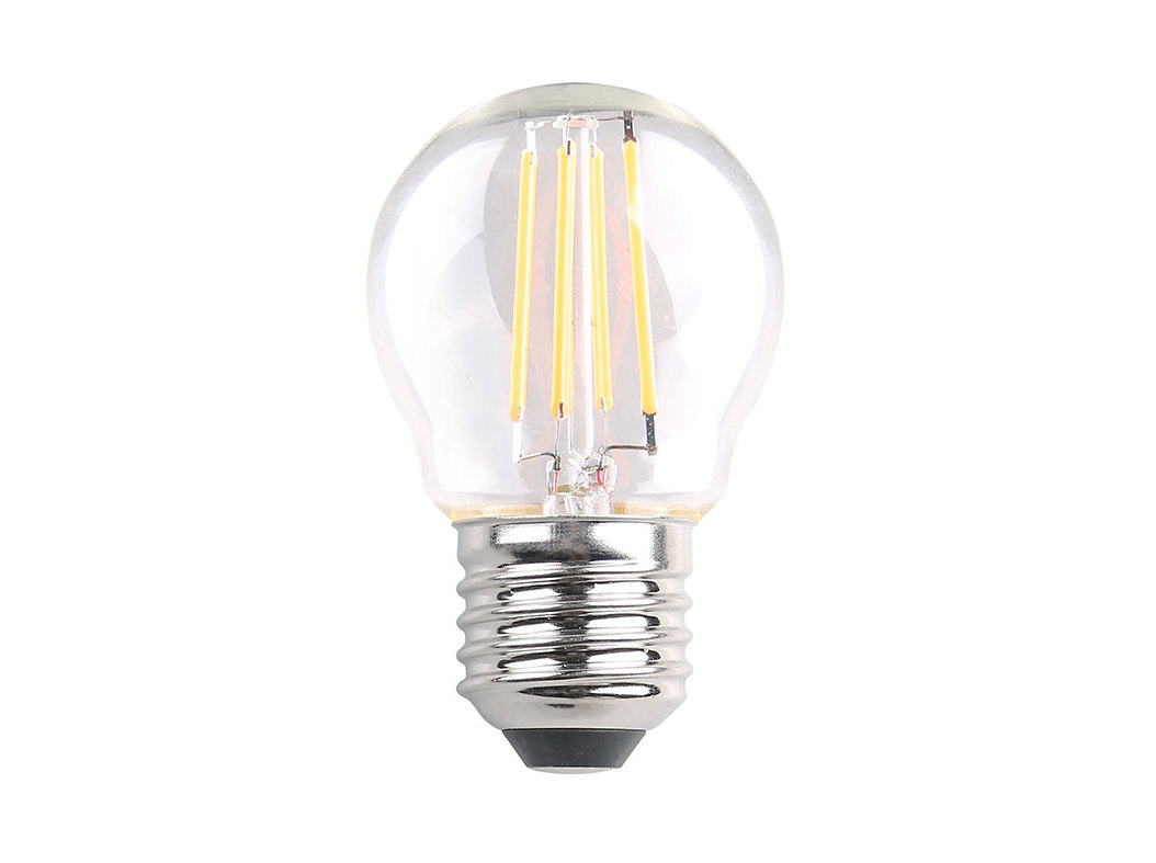 LÂMPADA LED ESFÉRICA AUCHAN E27 60W LUZ BRANCA CLARA