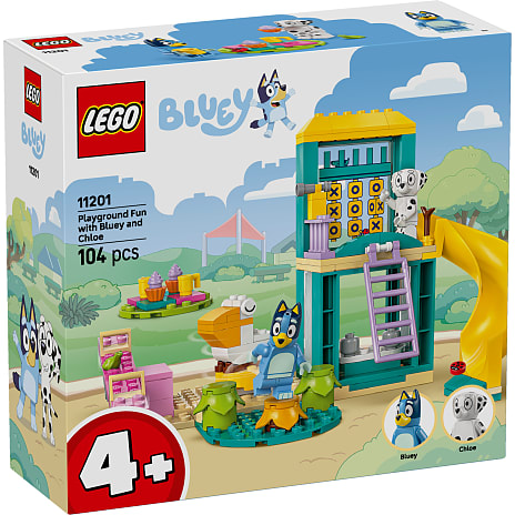 LEGO Bluey Sjov på legepladsen med Bluey og Chloe 11201