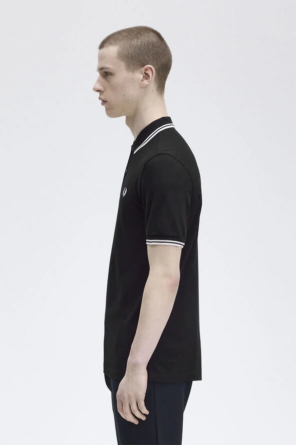 Fred Perry M3600 Blk/wht/wht