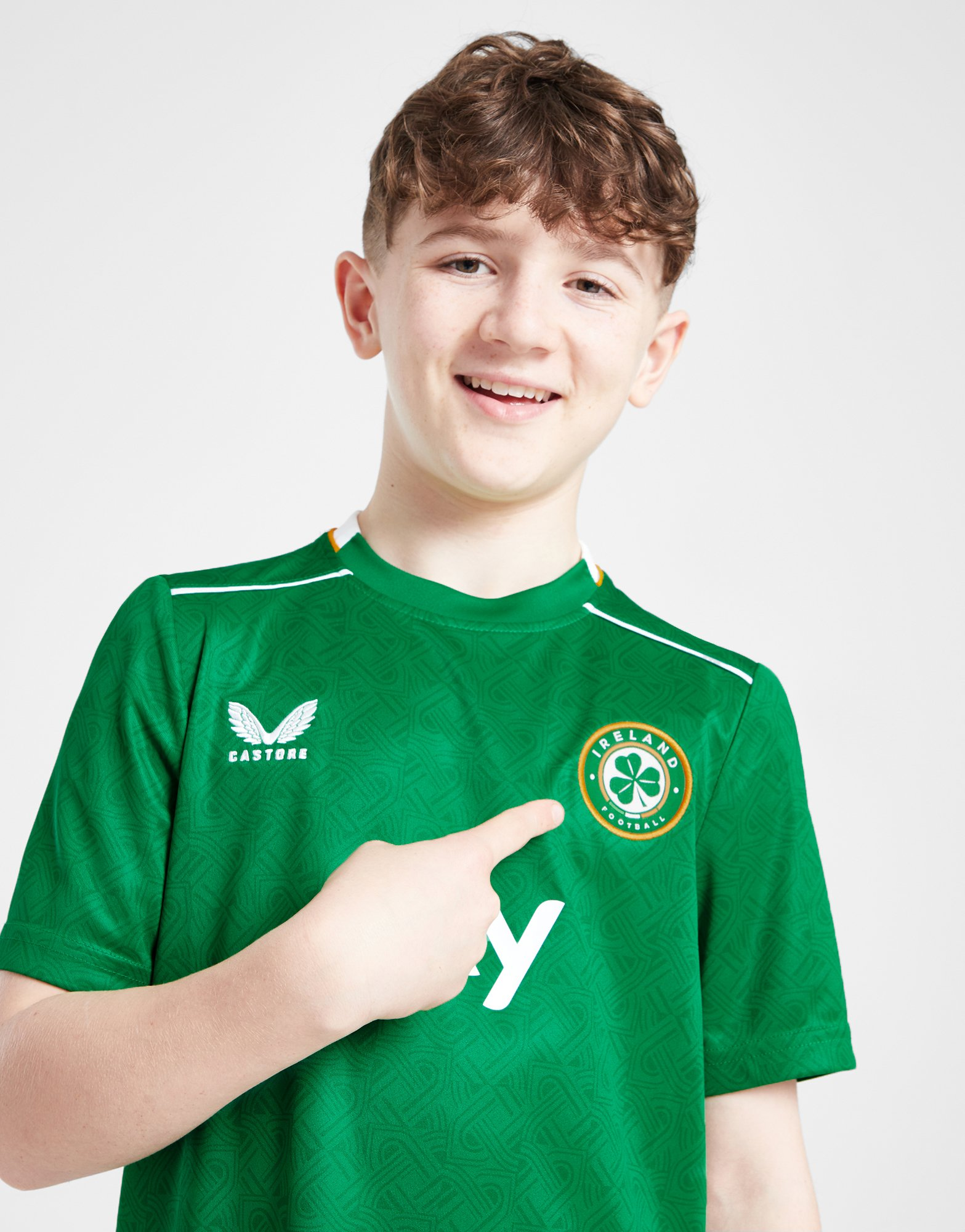 Castore Maillot Domicile République d'Irlande 2024 Junior