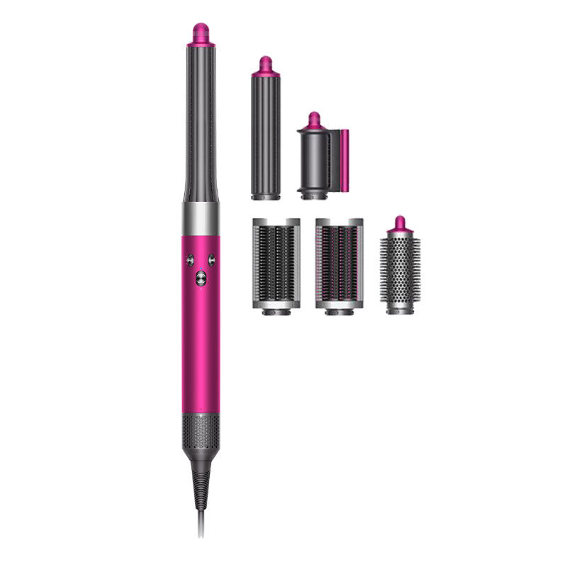 Airwrap Complete Long avec embout de séchage lissant fuschia / nickel