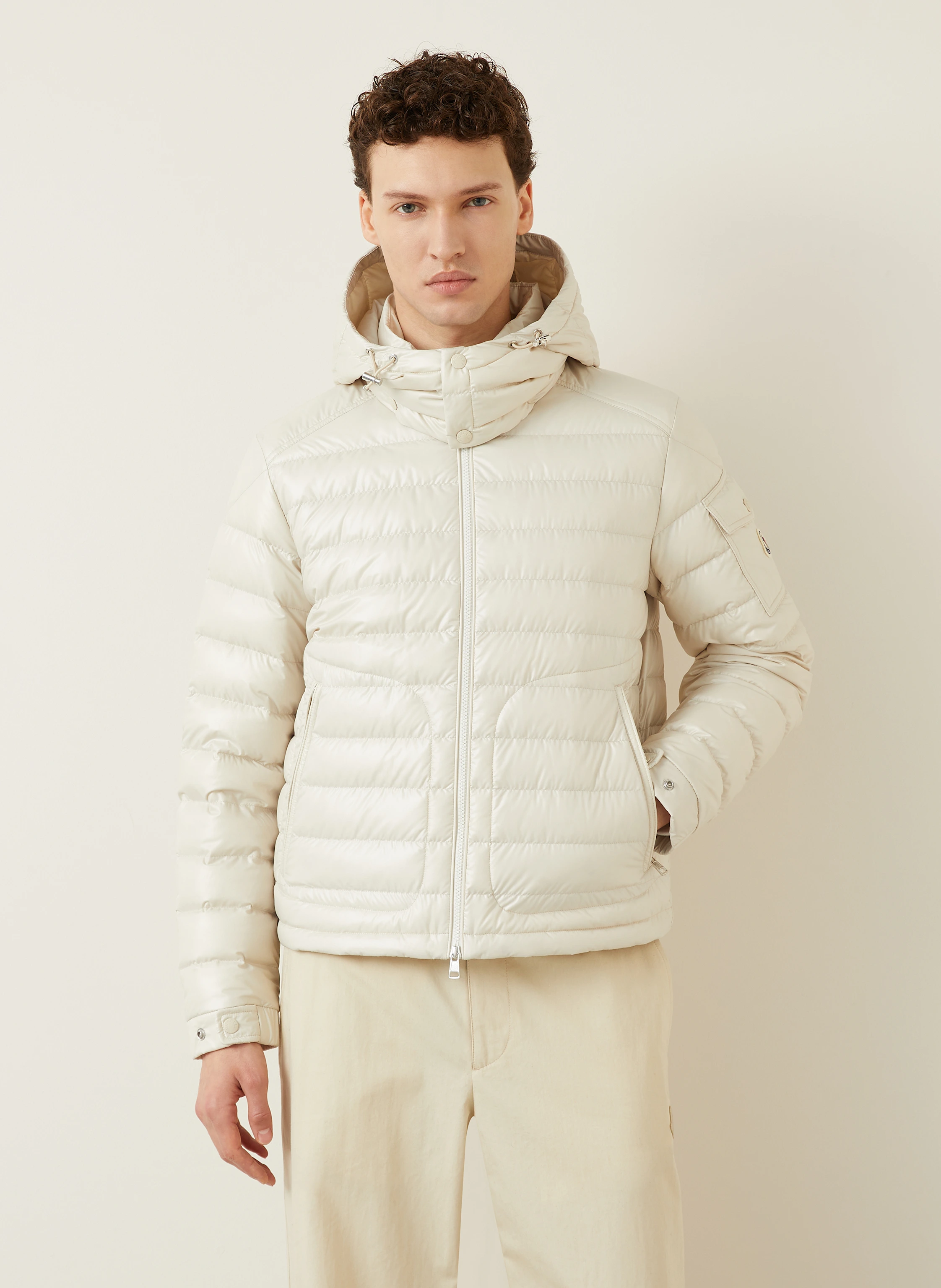 MONCLER Daunenjacke LAUROS mit abnehmbarer Kapuze