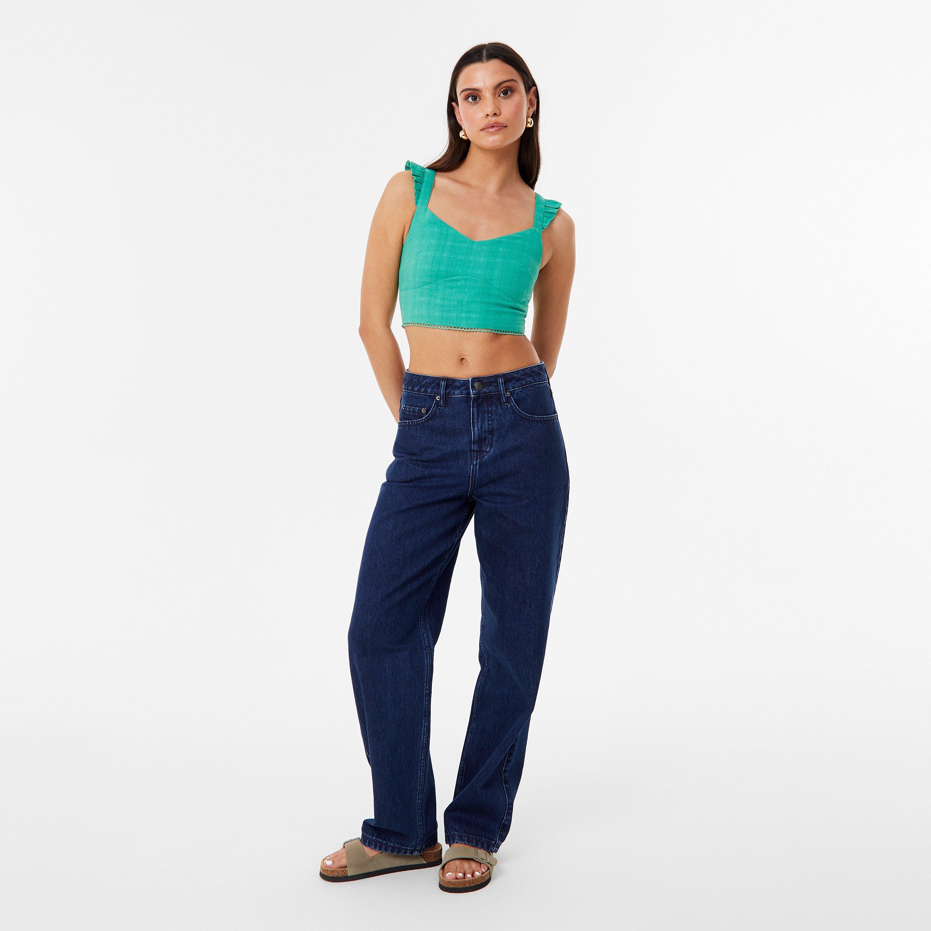 Jack Wills JW Frill Sleeve Top