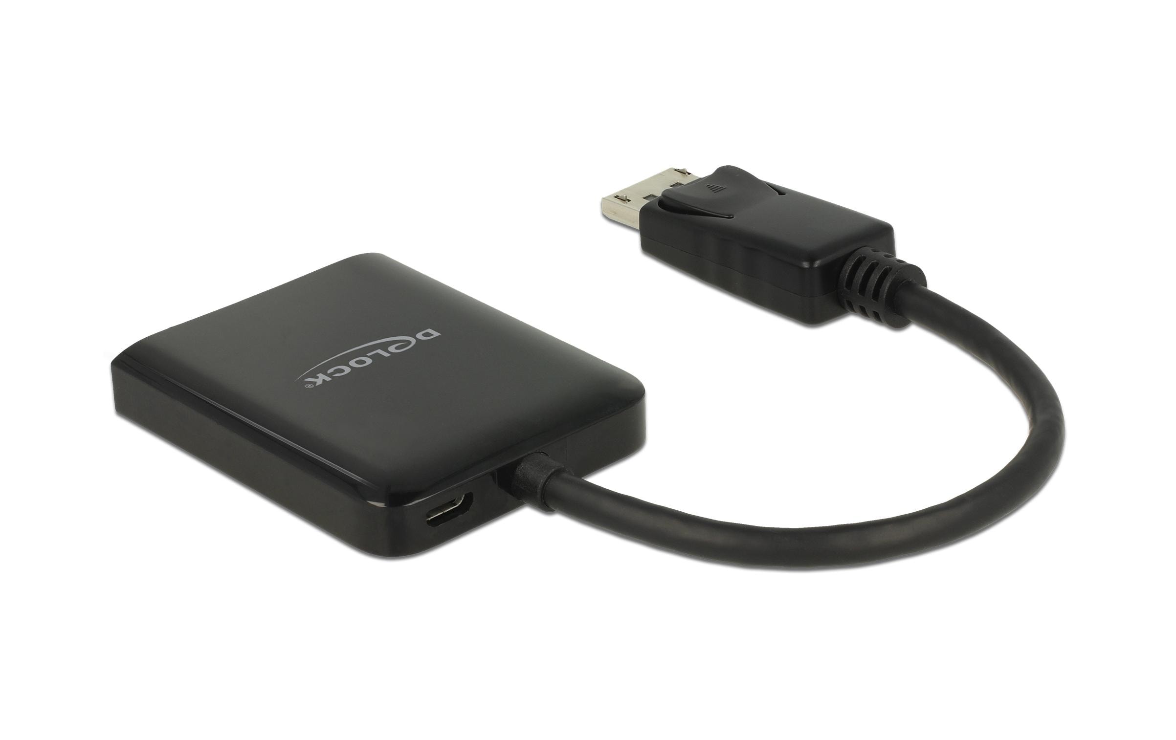 2-Port Signalsplitter DisplayPort, MST supportDelock DisplayPort 1.4 Splitter 1 x DisplayPort zu 2 x DisplayPort MST