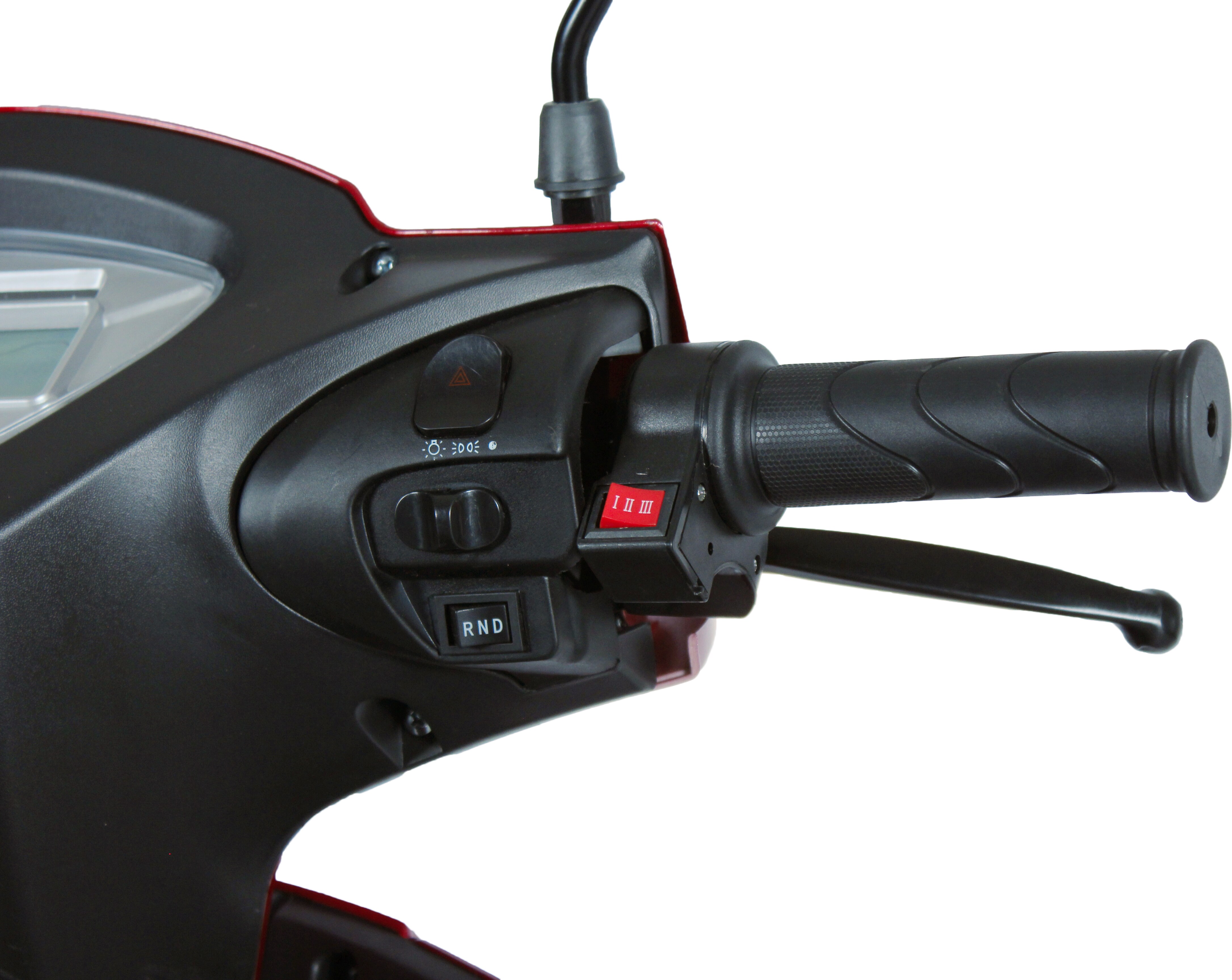 ECO ENGEL 530, 1000 Watt, 25 km/h, Elektromobil 4-Rad Roller, Rot - versch. Farben