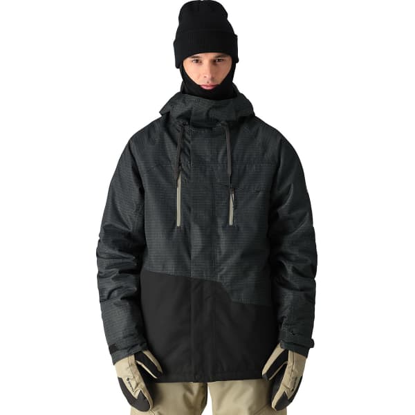 Veste snowboard 686 MNS GEO INSULATED JACKET BLACK RIPSTOP COLORBLOCK