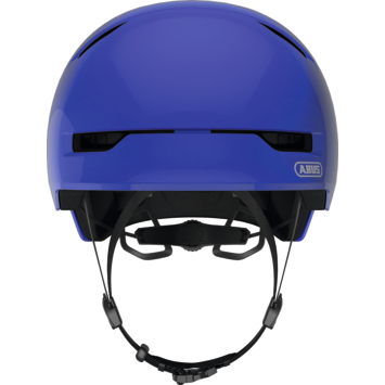 Fietshelm Youth shiny blue M