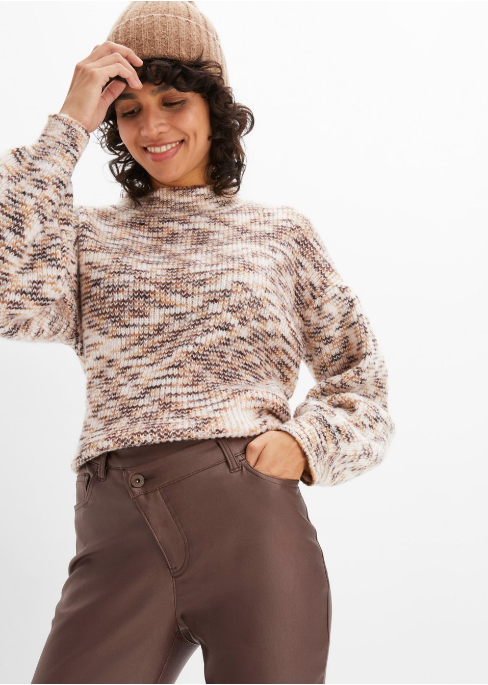 Pantalon avec taille asymétrique