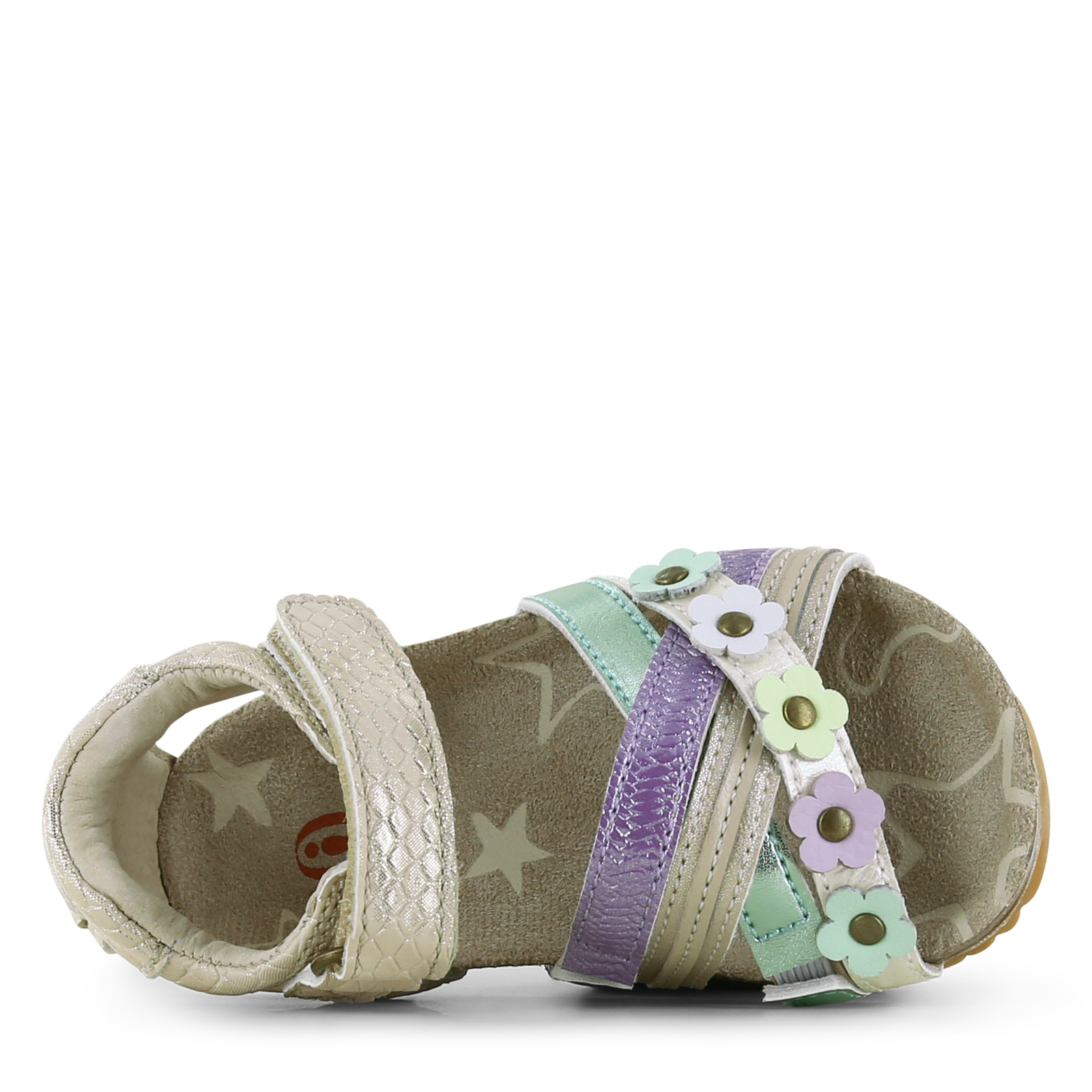 Shoesme metallic gouden sandaal Metallic, Microfiber leer | Meisjes schoene