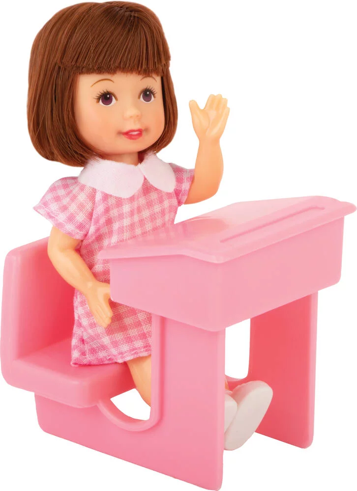 THAIS - POUPEE  MAITRESSE D'ECOLE 29 CM