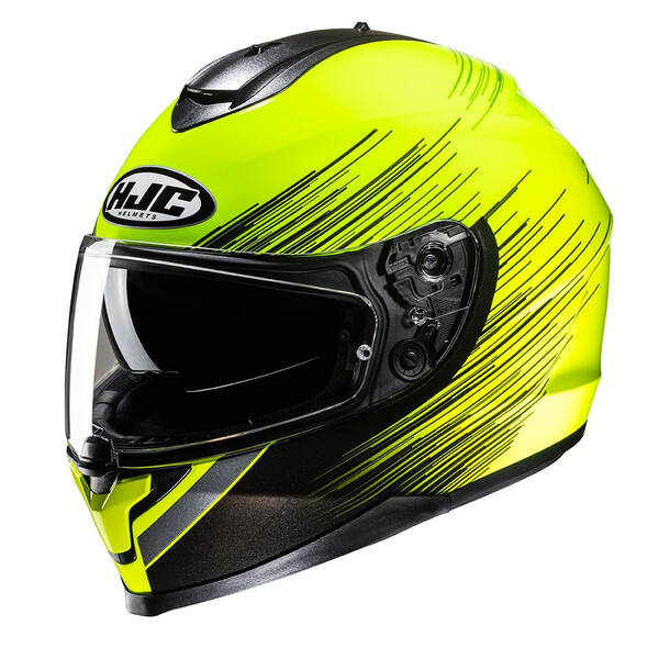 HJC - Casque C70 N Sway MC3H / Jaune fluo / Noir