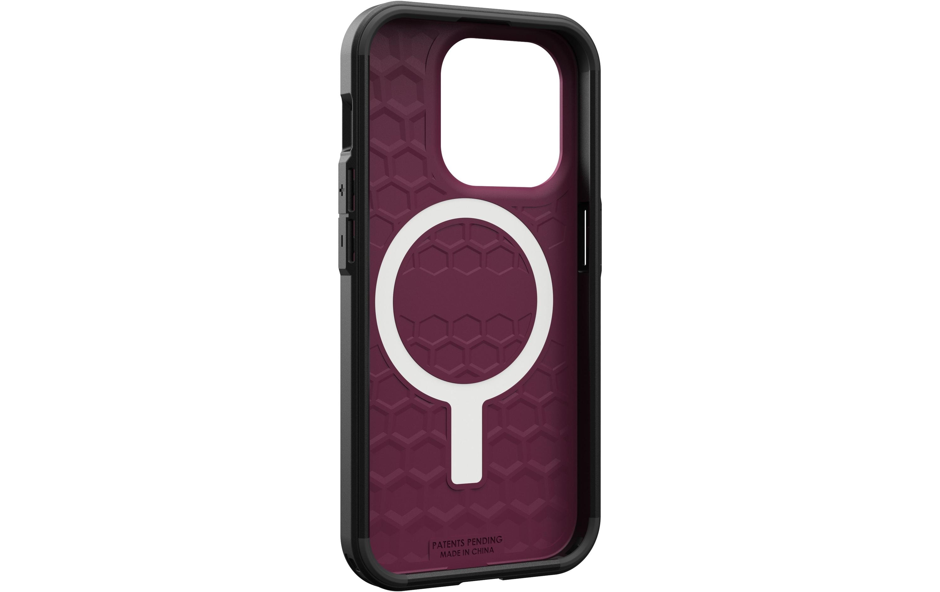 Back Cover Civilian Case iPhone 15 Pro BordeauxSchutzhülle für das Apple iPhone 15 Pro