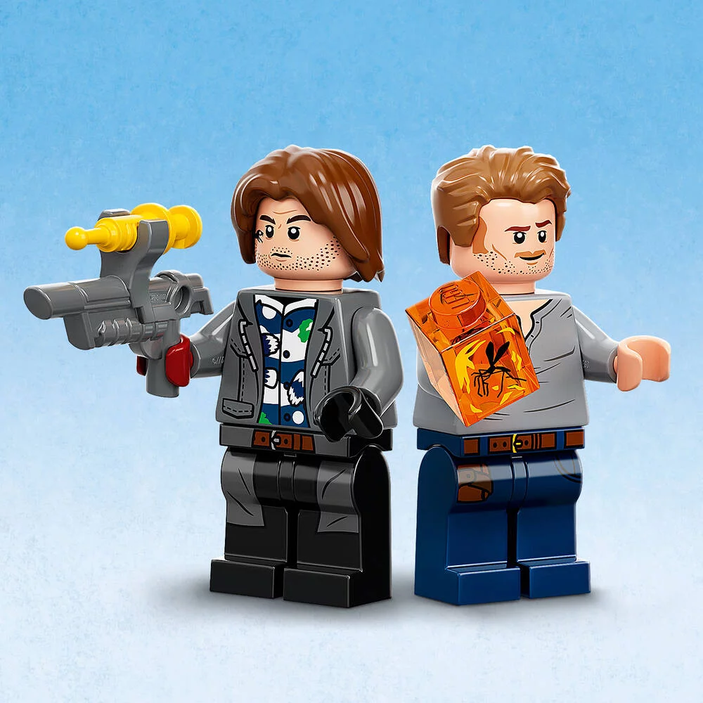 LEGO®JURASSIC WORLD  76945 - LA POURSUITE EN MOTO DE L'ATROCIRAPTOR