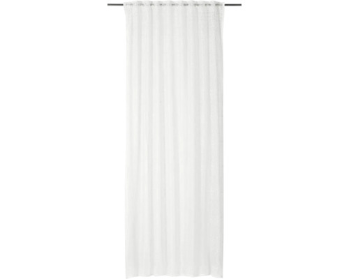 Gordijn met gordijnband Charisma Rasch Home wit 140x255 cm