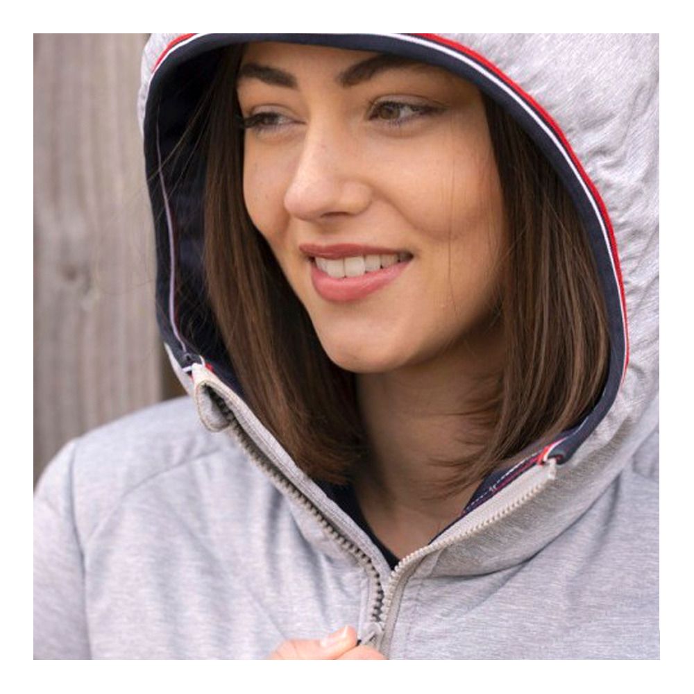 Equitheme LARA - Doudoune Femme gris chime
