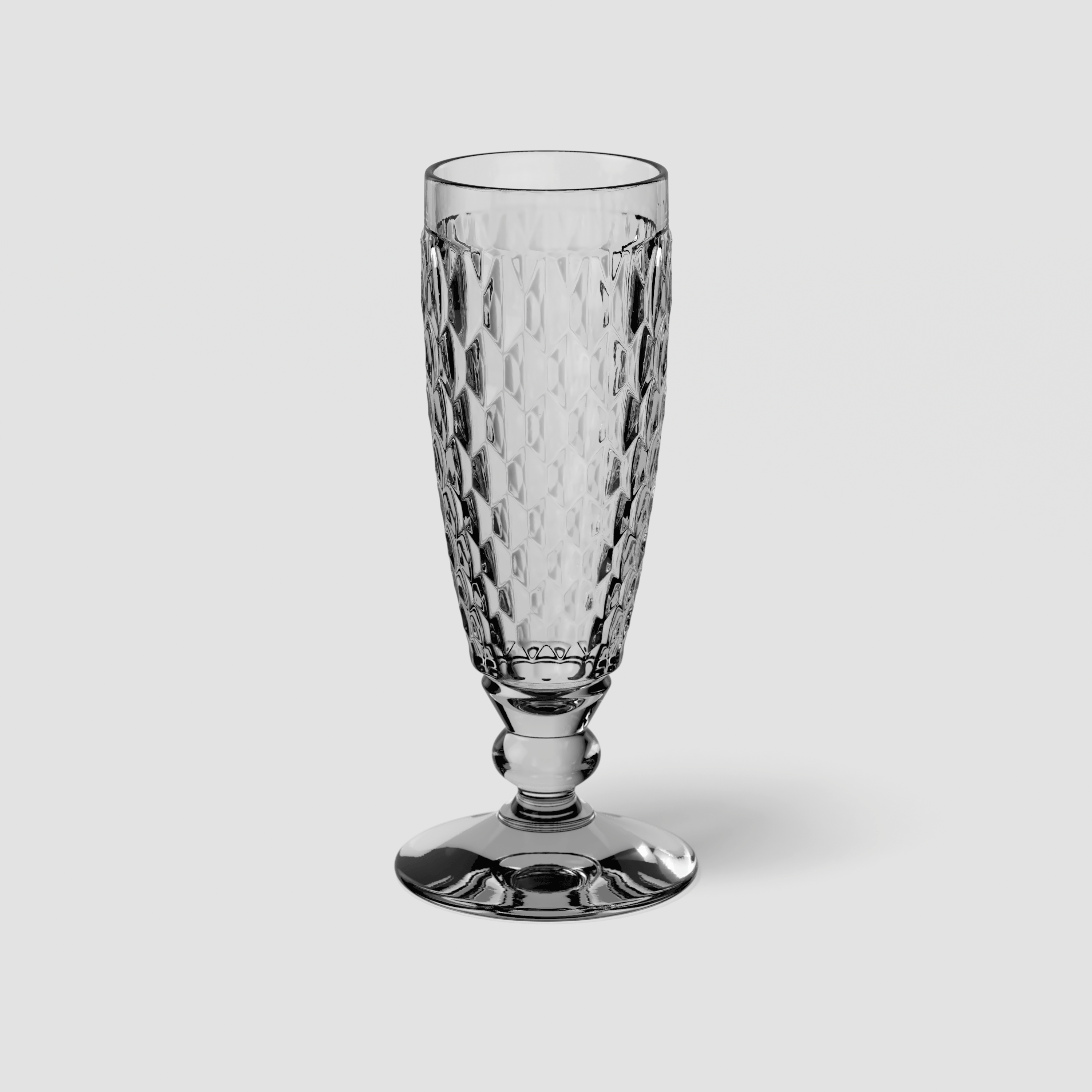 Boston Champagne glass Clear, 4.1 oz, crystal glass