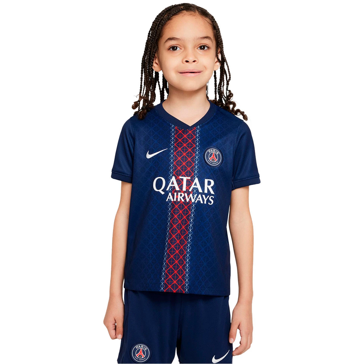 Conjunto Nike PSG Primeiro Equipamento 2025-2026 Criança