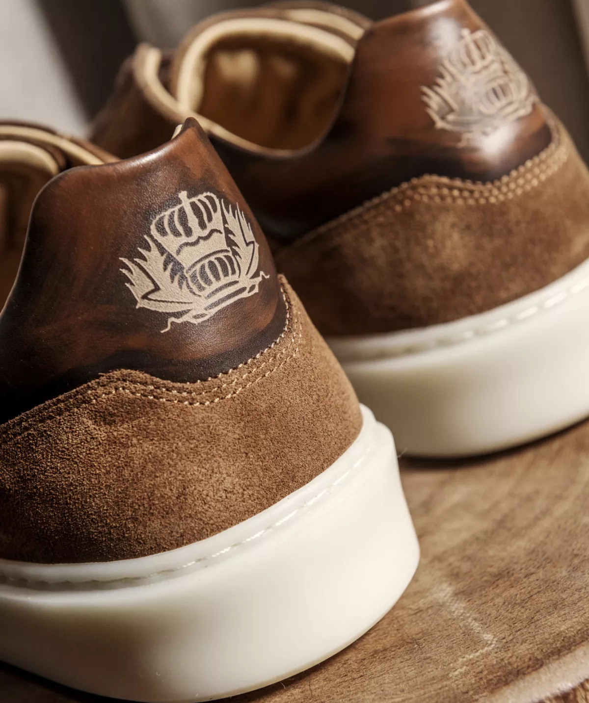 Sneakers Daytona Daim Camel