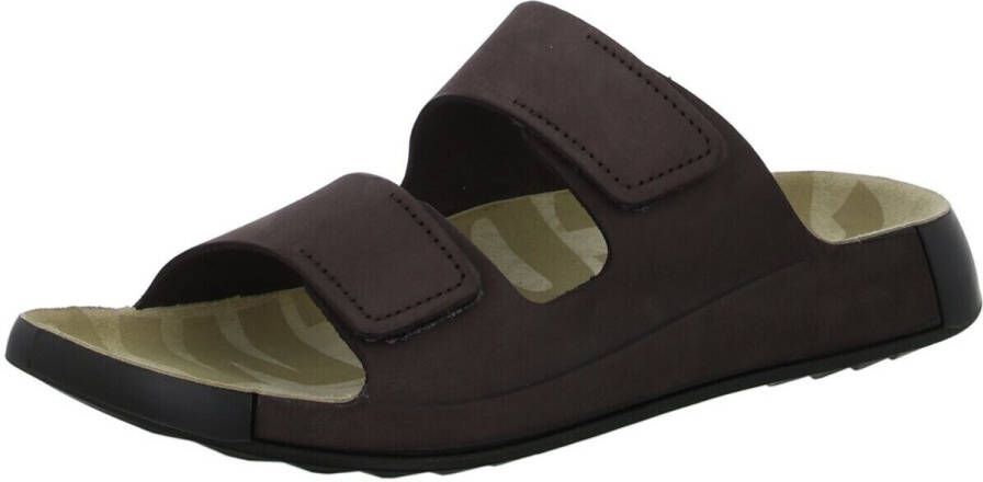 Ecco 2nd Cozmo nubuck slippers bruin