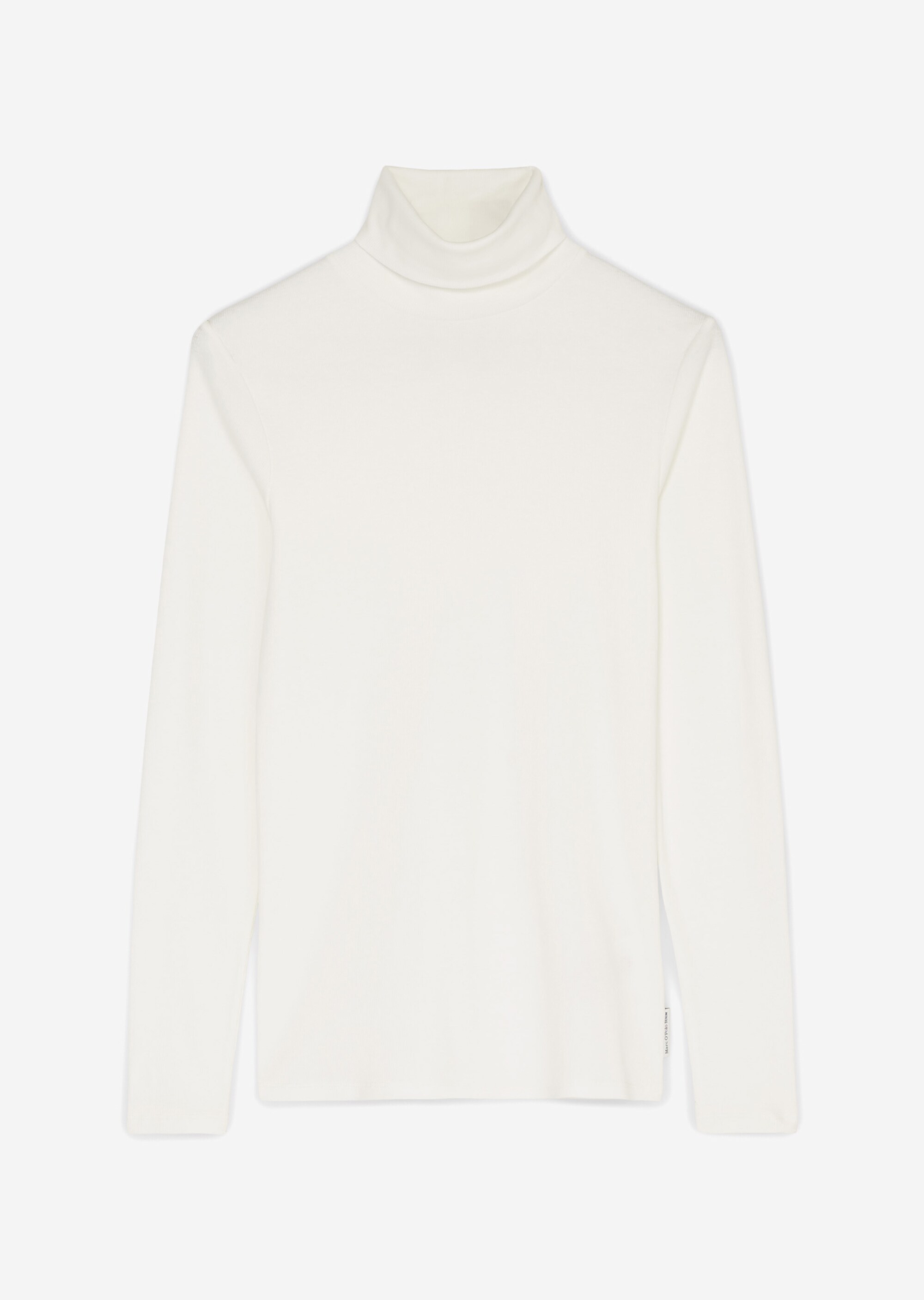 Turtleneck-Longsleeve aus Organic-Cotton-Rib-Jersey