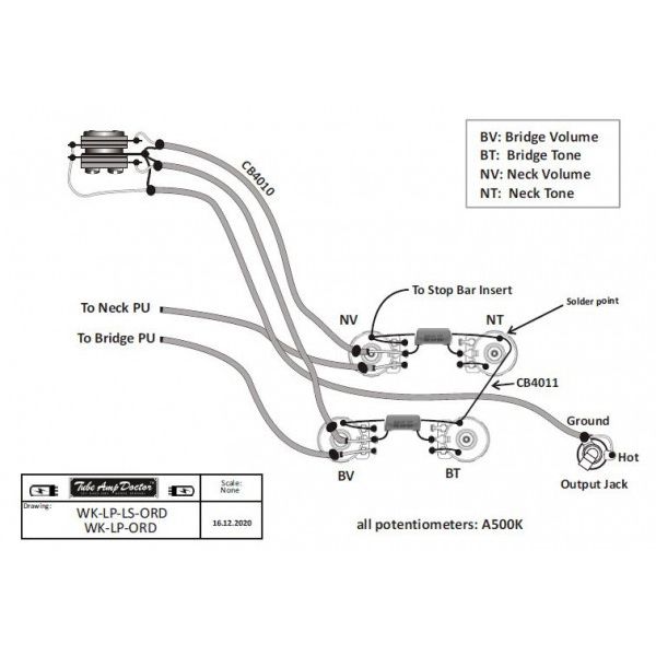 TAD SC-Style Long Shaft Wiring Kit
