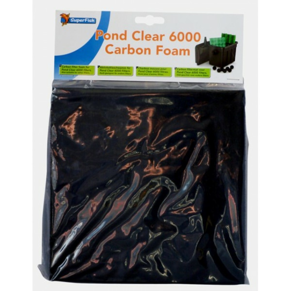 Pondclear 6000 charbon active mousse