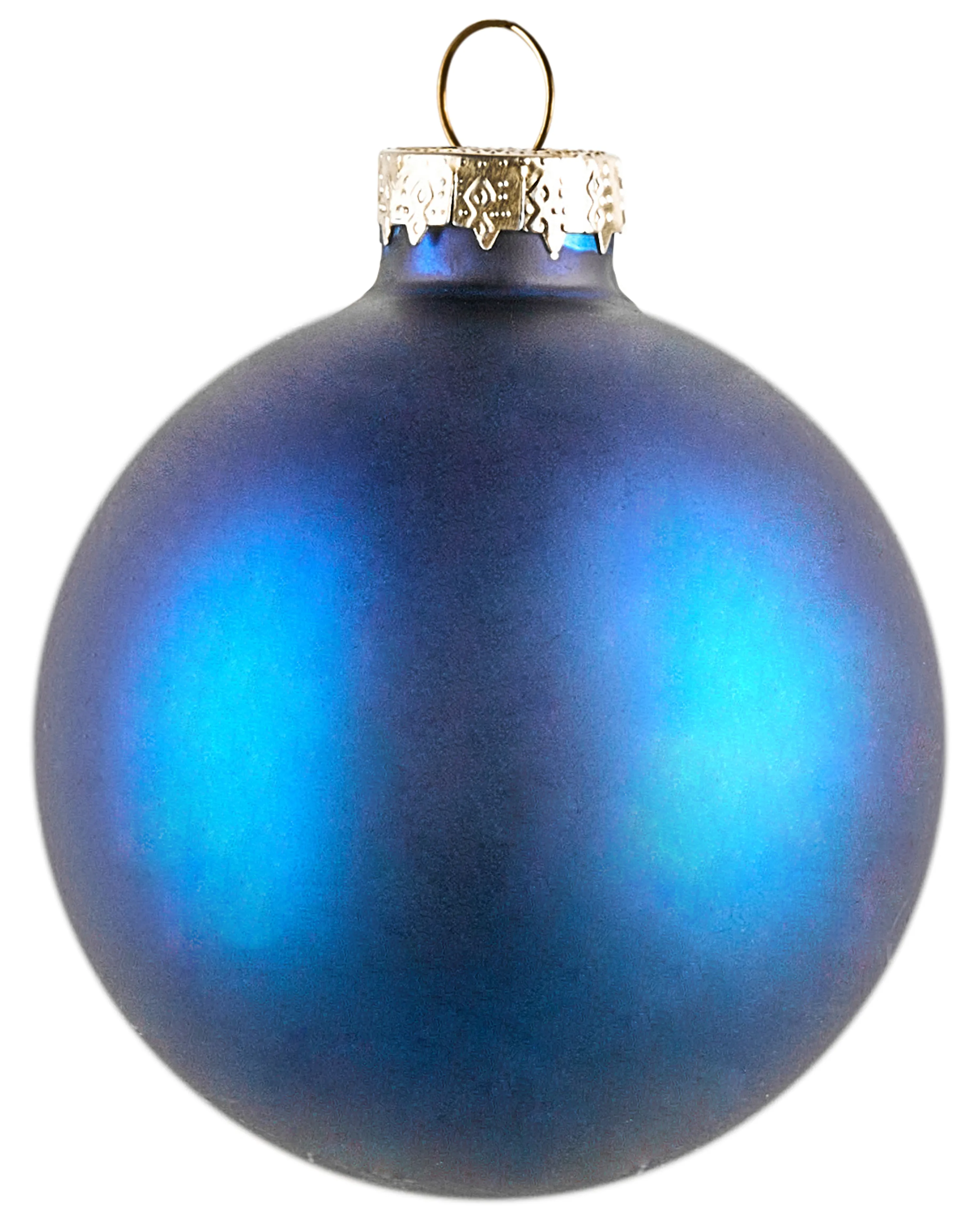Set van 35 kerstballen ICEDROP Glas Blauw/goud