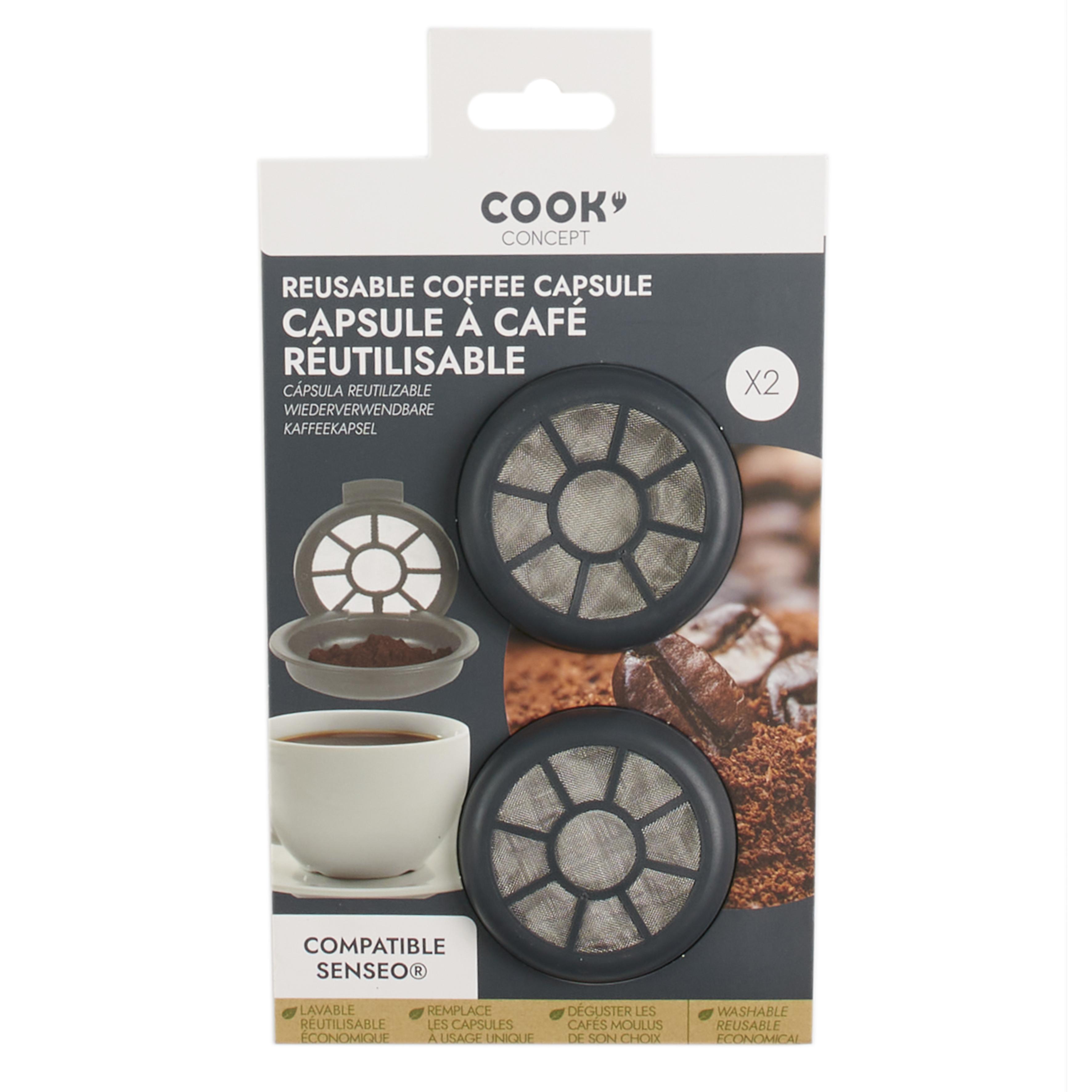 CAPSULE CAFE REUTILISABLE COMPATIBLE SENSEO