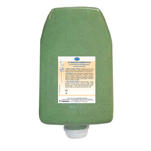 Gel lavant d'atelier PROP GT mousse pomme plus recharge de 2,5L