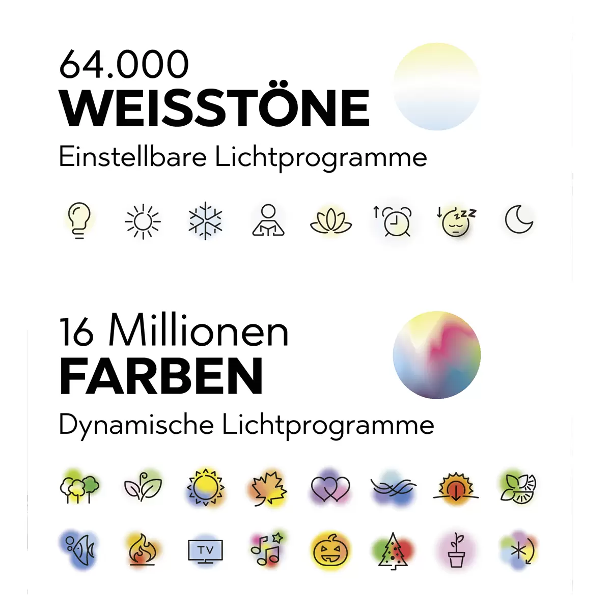 LED-Tischleuchte WiZ Damian weiss
