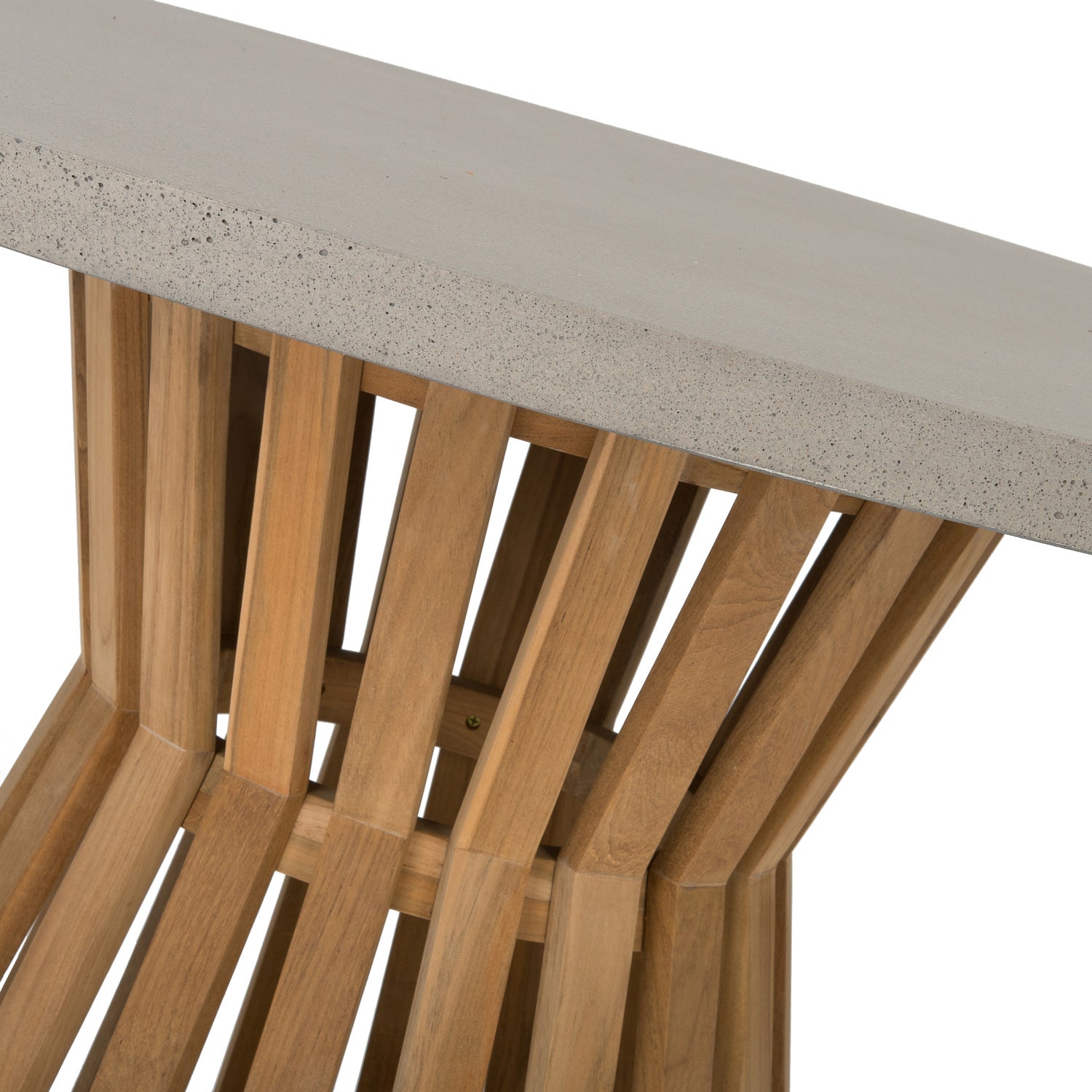 Intratuin eettafel Ventura grijs D 135 x 76 cm