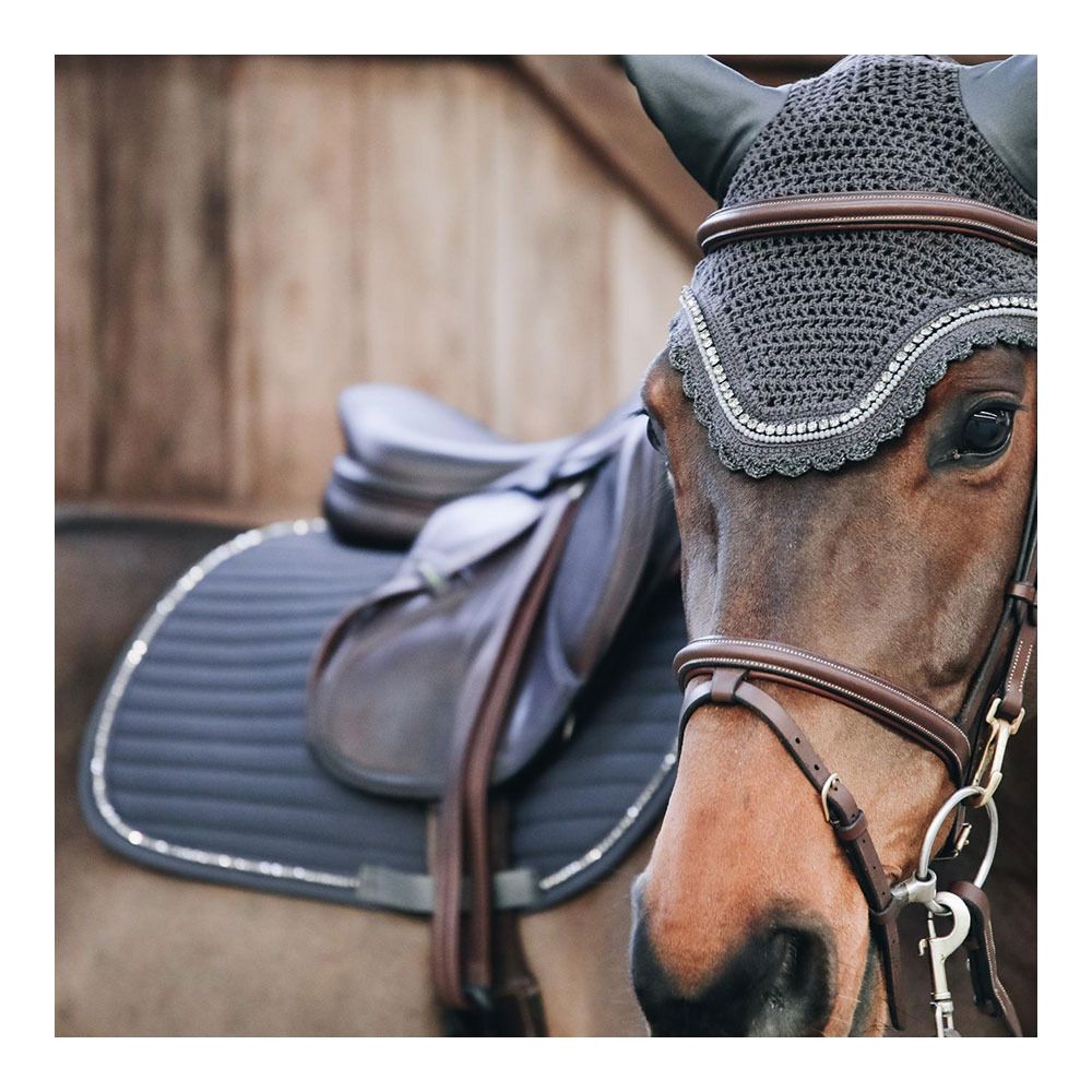 Kentucky WELLINGTON STONE & PEARL SOUNDLESS - Bonnet anti-mouche noir