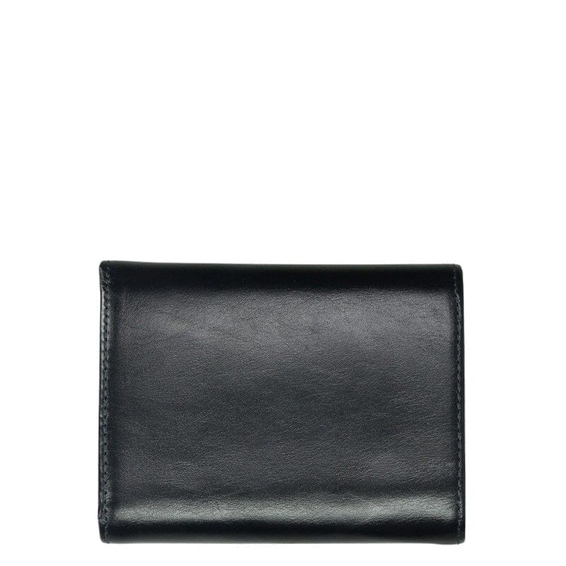 Claudio Ferrici Classico Tri-Fold Wallet Black