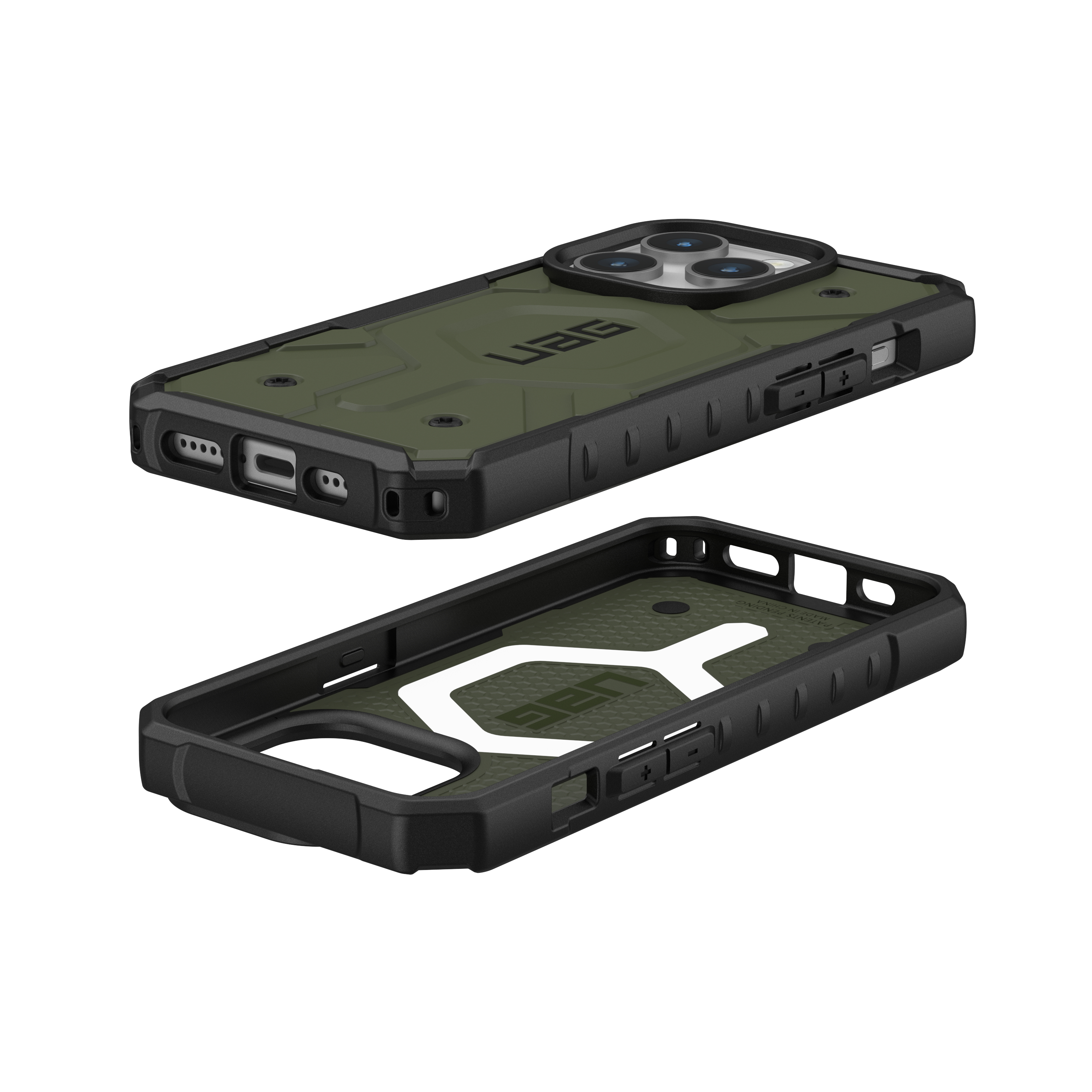 iPhone 15 Pro Max MagSafe Schutzhülle Pathfinder (114301117272) - Olive Drab