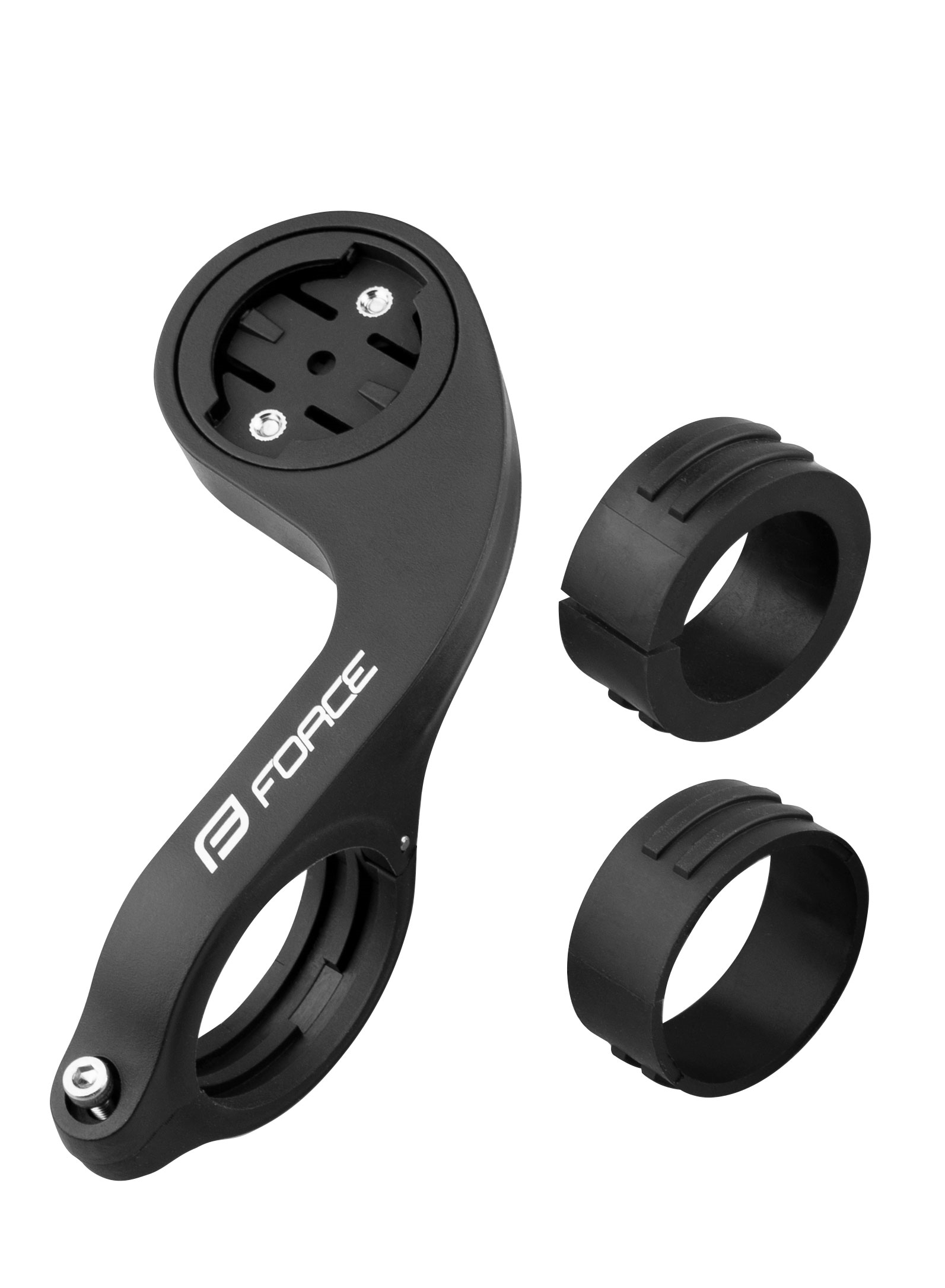 Force Holder til Garmin - Front beslag Sort