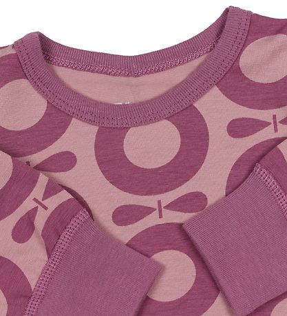Katvig Classics Pullover - Pink m. Lila Äpfeln