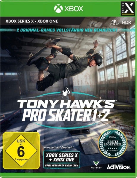 Activision Spielesoftware »Tony Hawk's Pro Skater 1 + 2« Xbox Series X