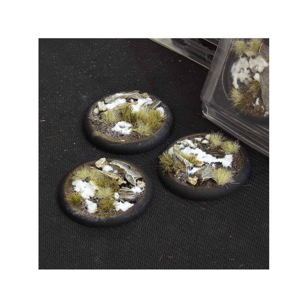 Winter Bases, Round Lip 50mm (x3)