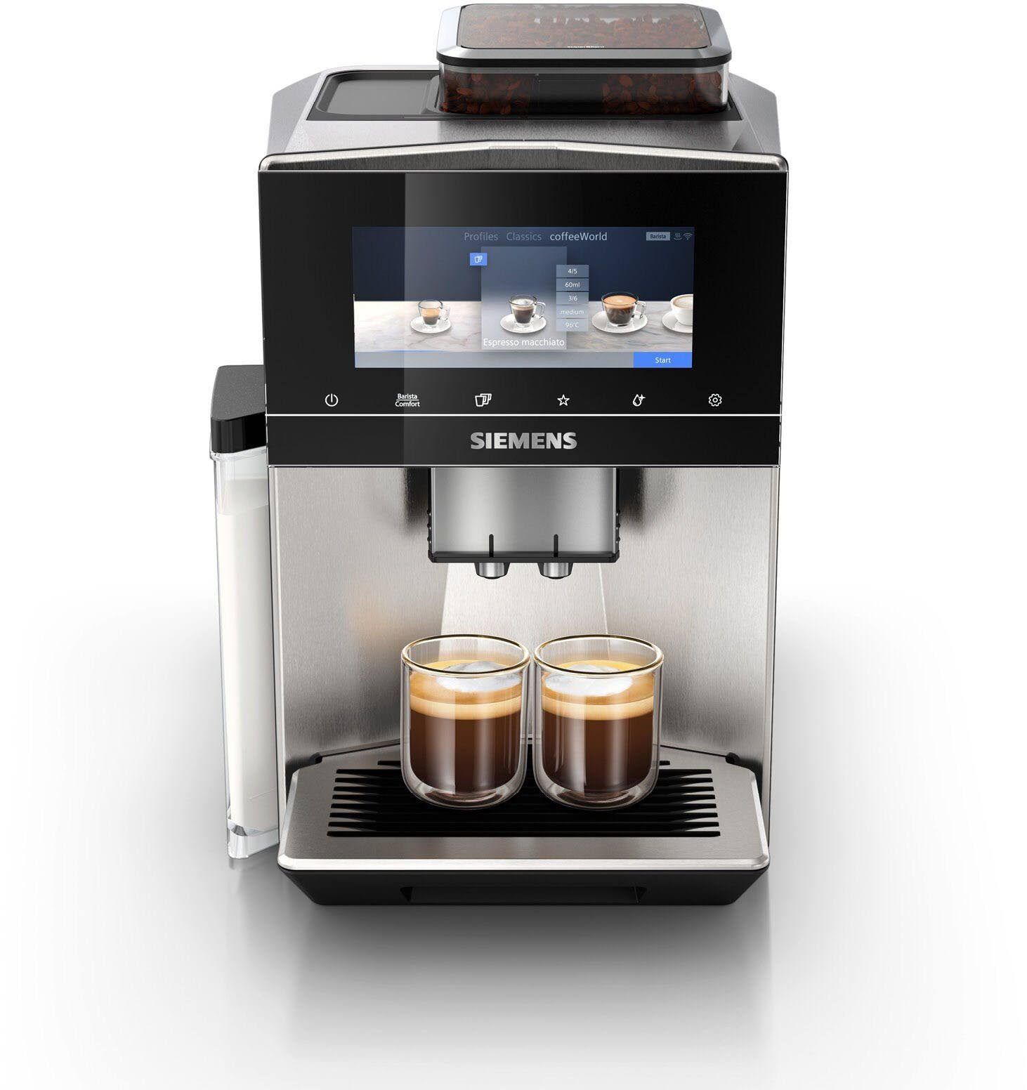 SIEMENS Kaffeevollautomat EQ900 TQ903D43 intuitives 6,8