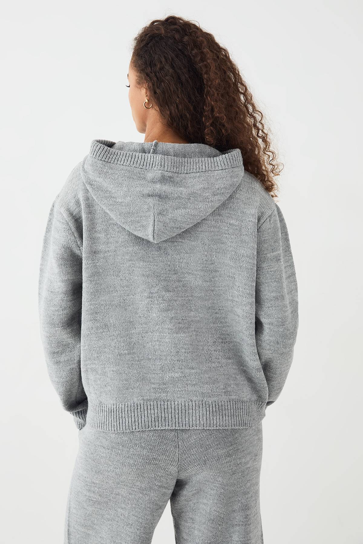 Sweat à Casynthétiqueche Oversize Tricoté DSGN Studio