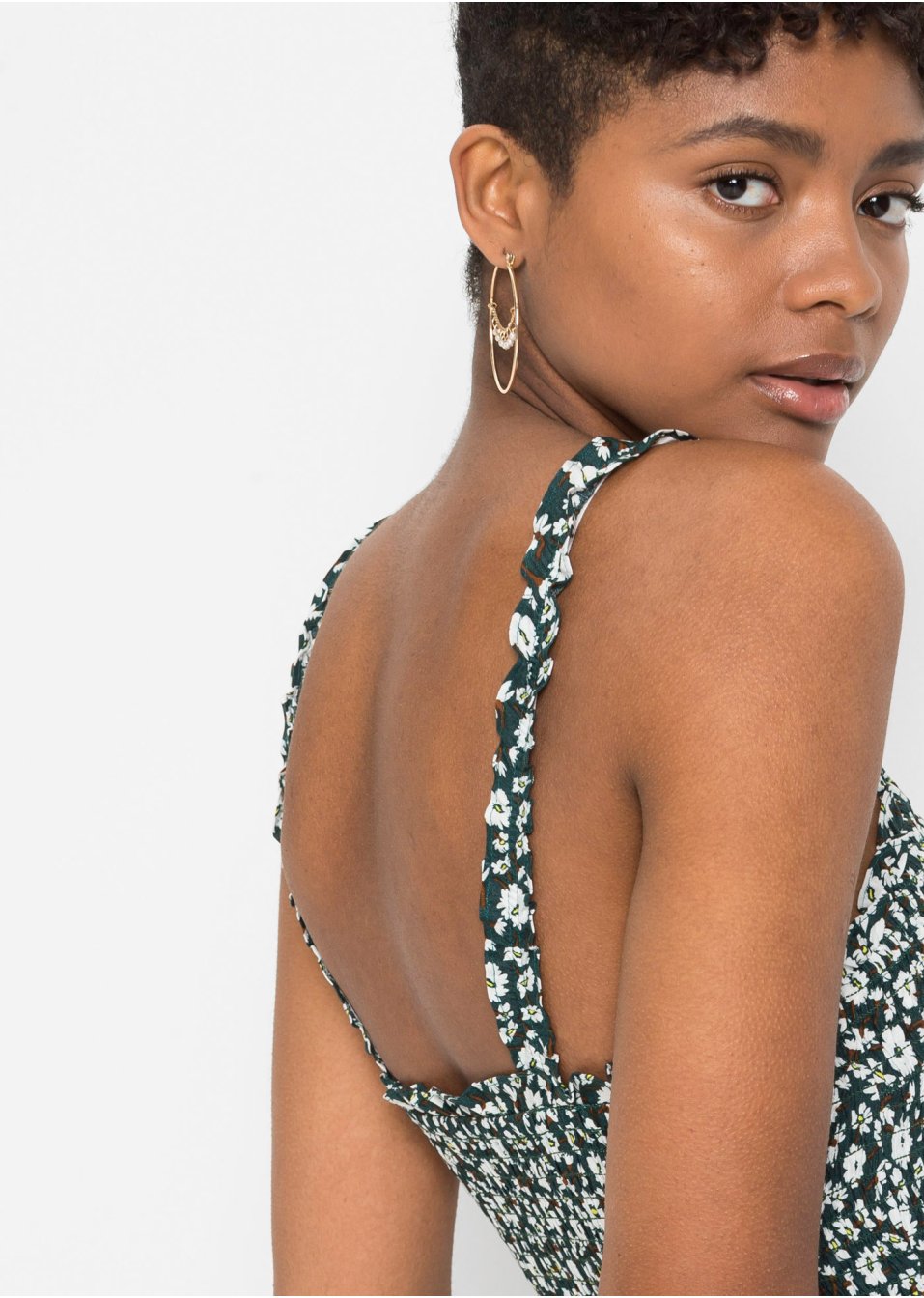Robe longue en viscose