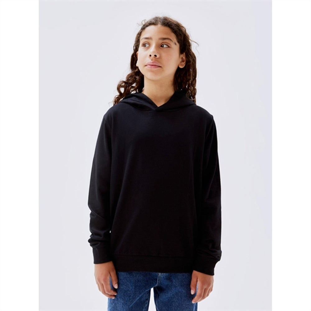 Black Hoodie - Name It → Luksusbaby.dk