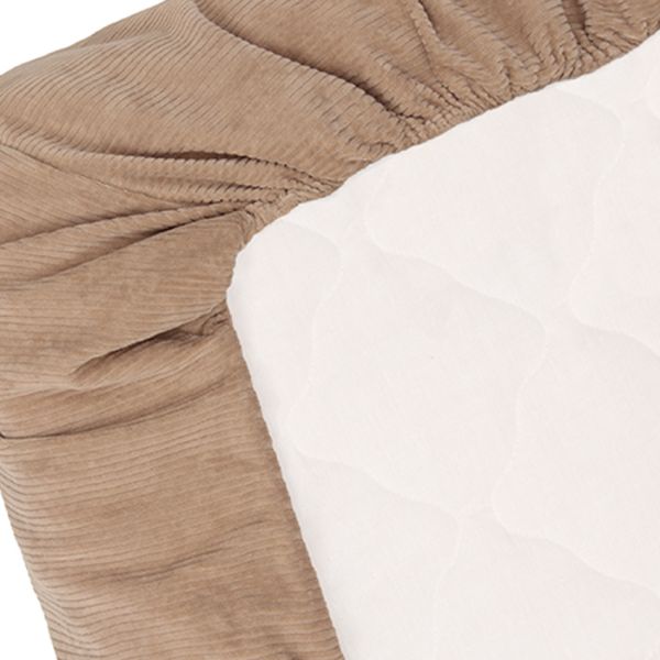 Witlof For Kids Velvet Rib Tuck-Inn Ledikantdeken - Soft Sand