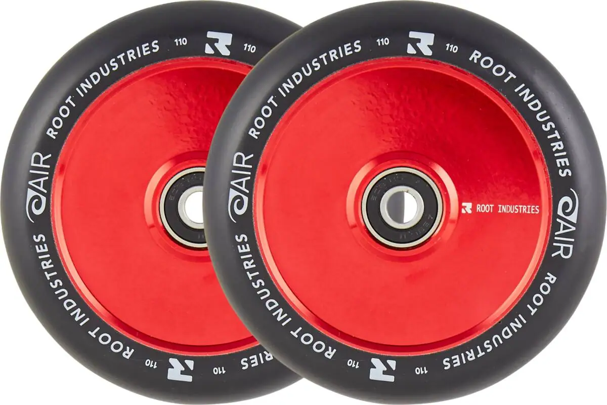 Root Air 110mm Sort Hjul Til Løbehjul 2-pak