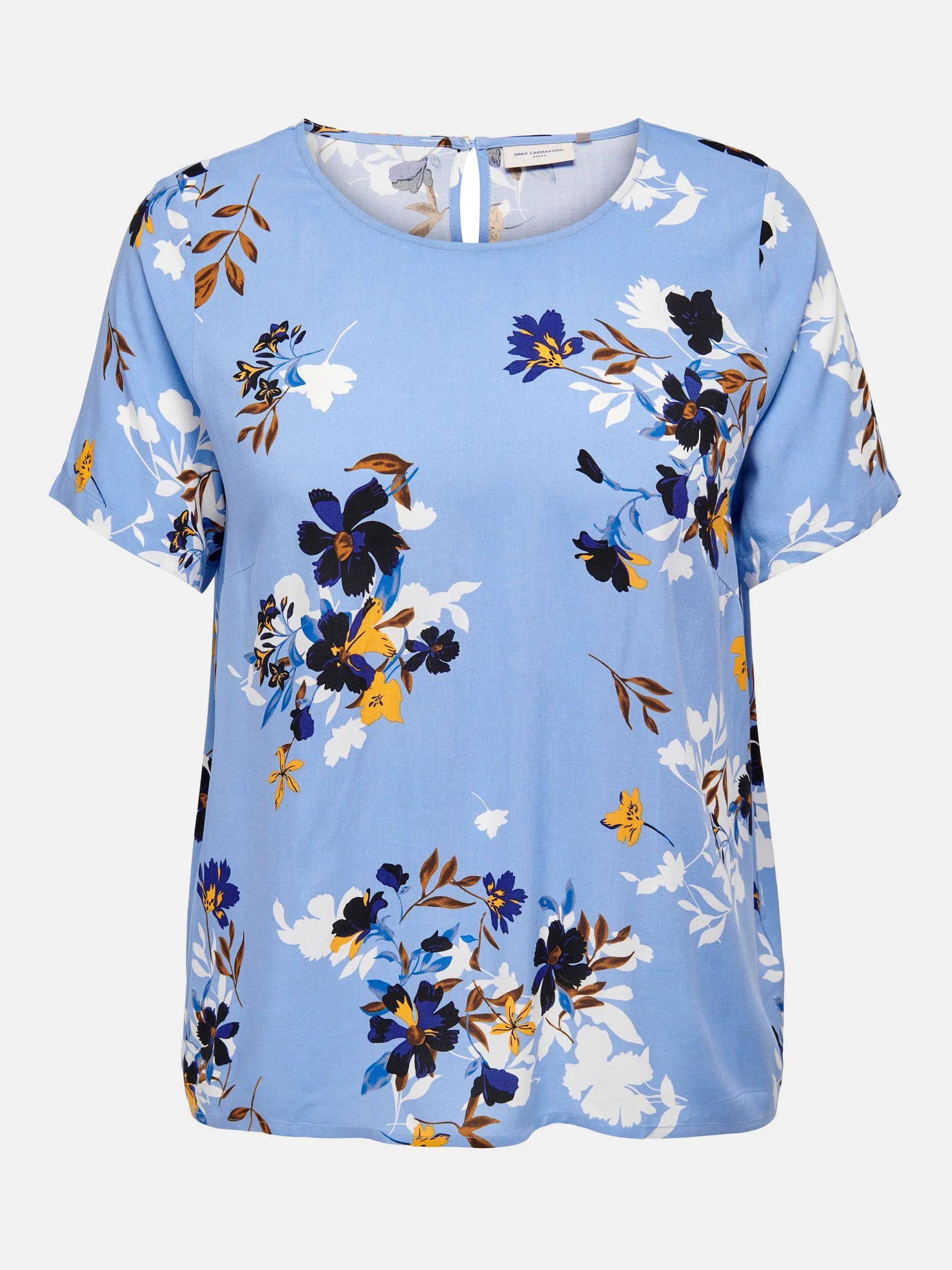 Only Carmakoma CARANITA SS TOP AOP Shirt