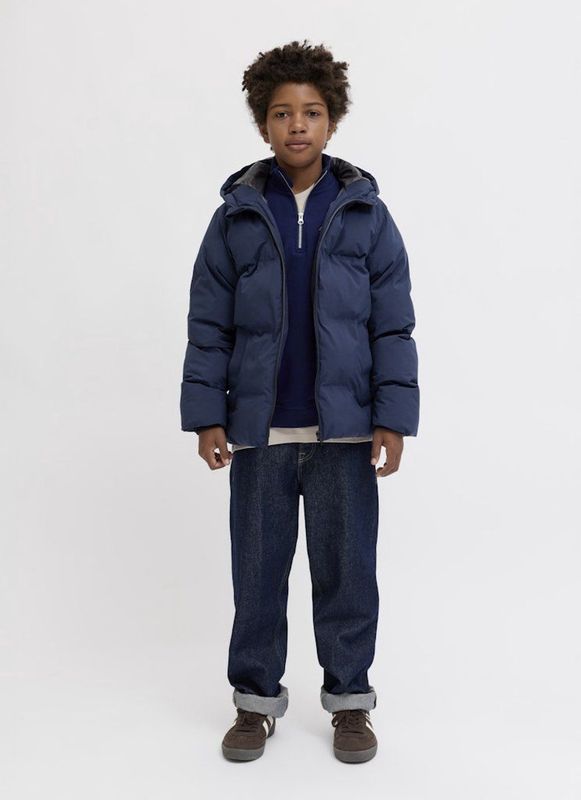 Jack & Jones - JJKAITO PUFFER JACKET LN JNR - Gewatteerde Jas - Sky Captain