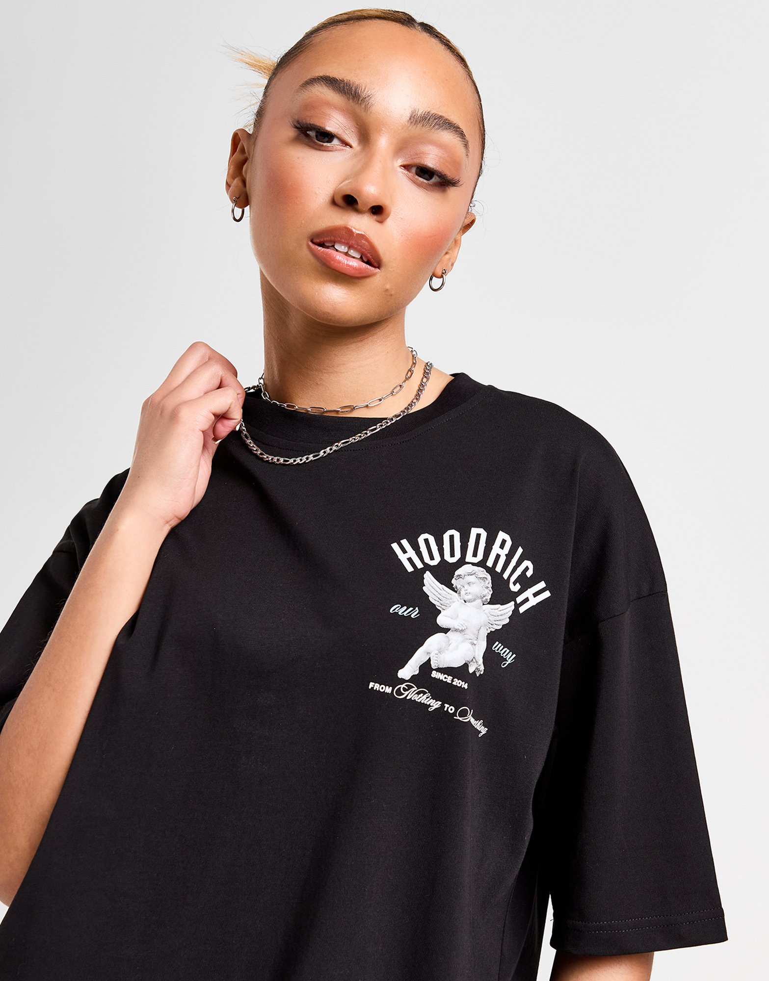Hoodrich T-shirt Glow Boyfriend Femme